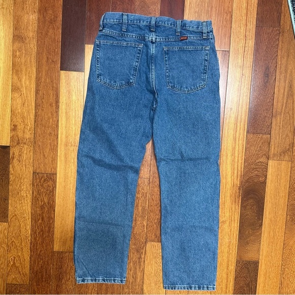Rustler | Classic straight leg blue jeans size 34x30 - Picture 4 of 7